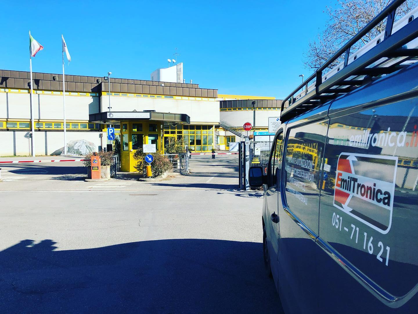 Portiamo la #sicurezza ovunque. #C.N.R. #consiglionazionaledellericerche Consiglio Nazionale Ricerche Bologna. #videosorveglianzabologna #sicurezzabologna www.emiltronica.it