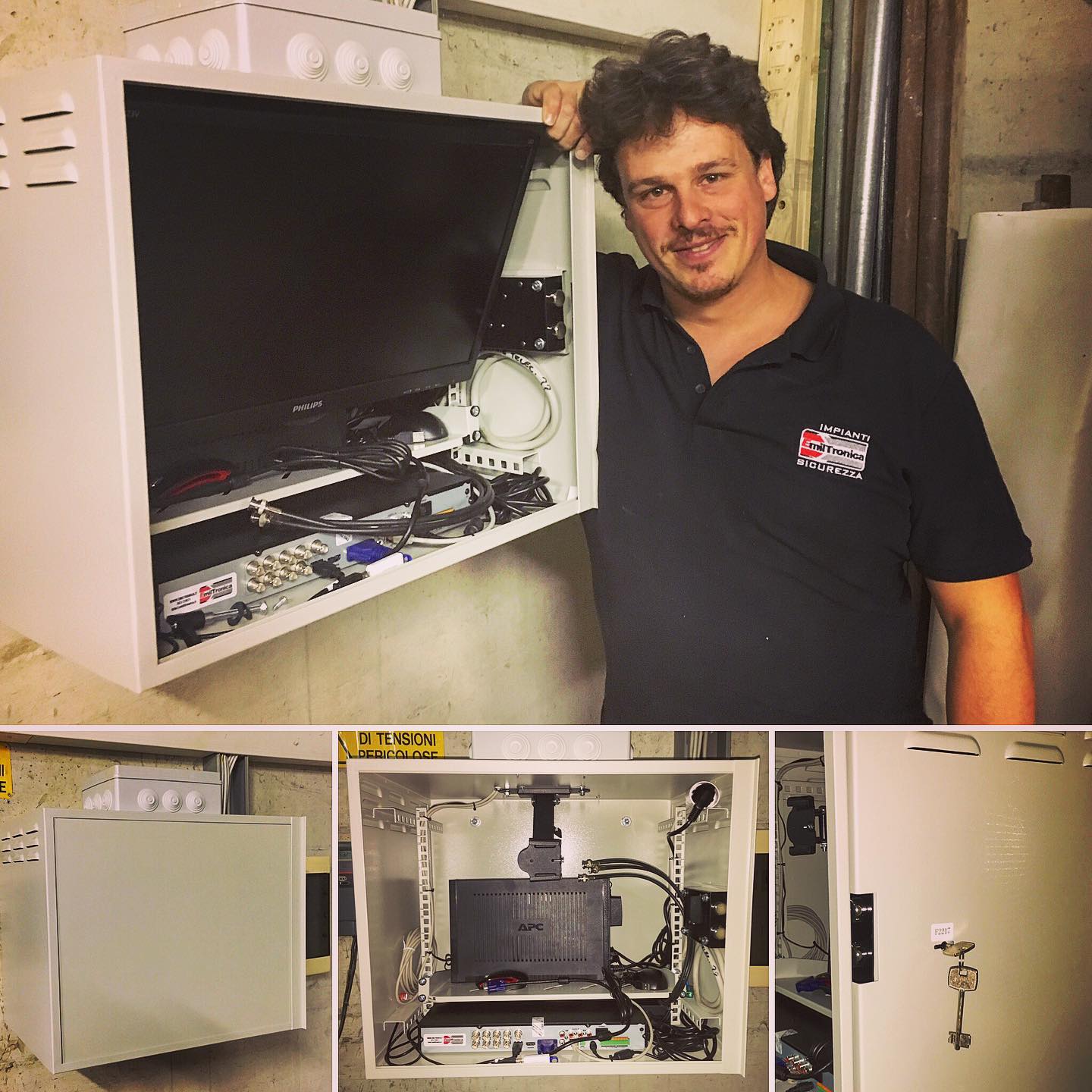 Signori, il top é servito. #videosorveglianza #videosorveglianzabologna #sicurezzabologna #hikvision @hikvision @apcbyse @hikvisionitaly @philips @schneiderelectric www.emiltronica.it