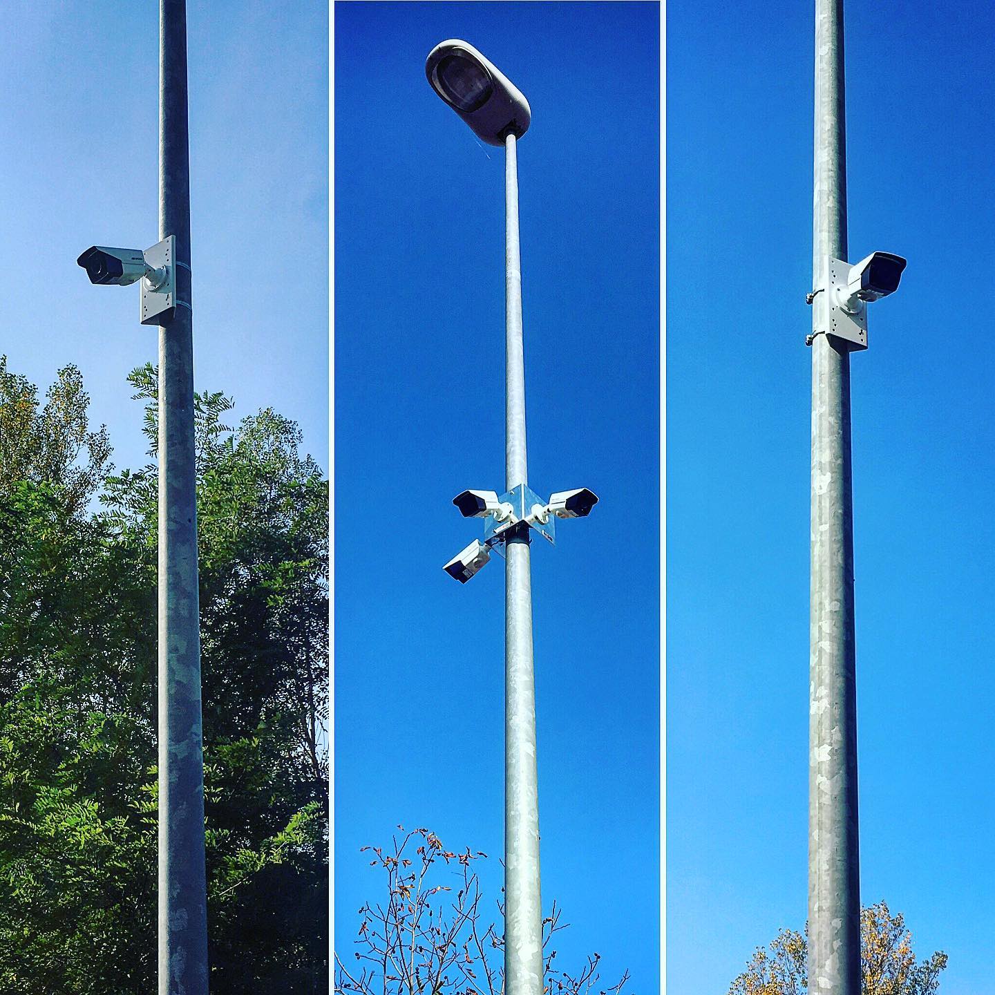 Nel blu dipinto di blu.. #videosorveglianza #videosorveglianzabologna #sicurezzabologna #telecamerehikvision @hikvision @hikvisionitaly www.emiltronica.it